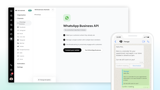 التسويق عبر واتساب للمراكز الطبية